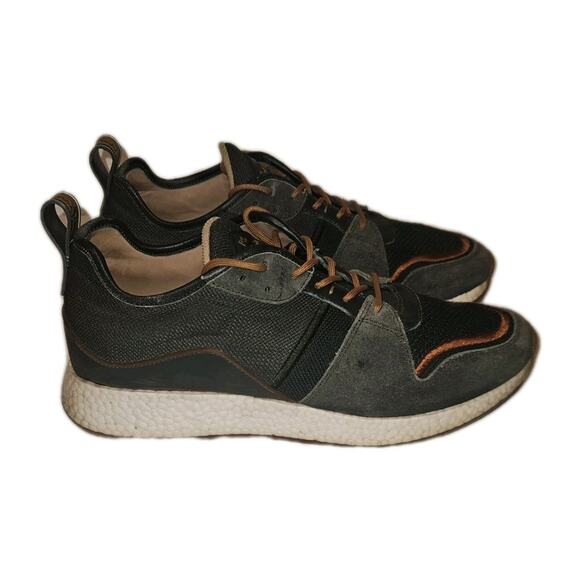 Men\'s PS Paul Smith Gray Green Suede Trainer Sneakers Shoes US 10 UK 9 EU 43 main image 13
